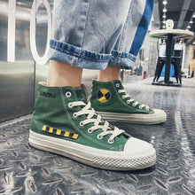 Load image into Gallery viewer, Trendy Student Style High Top Canvas Shoes - Abershoes