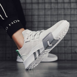 Men's Trendy Mesh Breathable Sneakers - Abershoes
