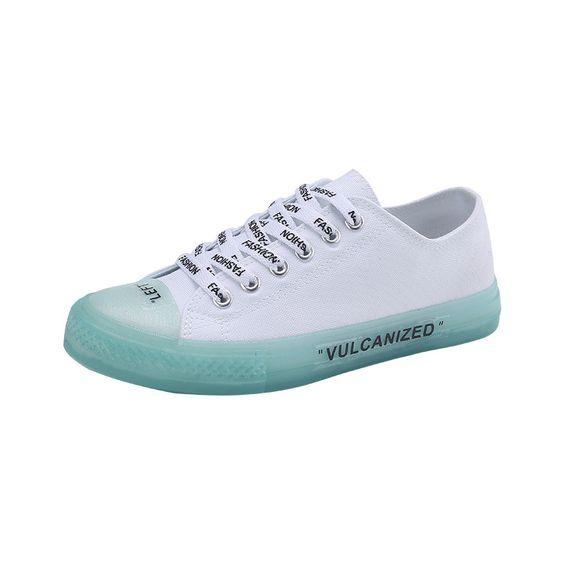 Crystal Canvas Shoes - Abershoes