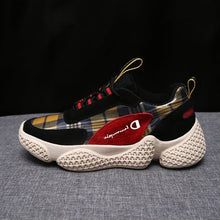 Load image into Gallery viewer, Hot Trend Color Block Grid Sneaker Shoes - Abershoes