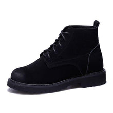 Load image into Gallery viewer, Trendy Leather Martin Booties - Abershoes
