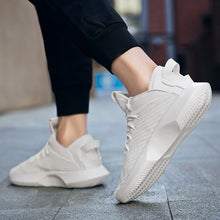 Load image into Gallery viewer, Men&#39;s High Top Breathable Sneaker Shoes - Abershoes