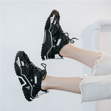 Load image into Gallery viewer, New Arrival Trendy Design Black/White Dad Sneaker Shoes - Abershoes