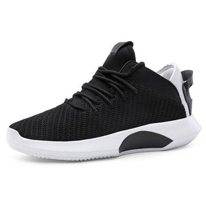 Men's High Top Breathable Sneaker Shoes - Abershoes