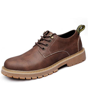 Men's British Trend Martin Boots - Abershoes