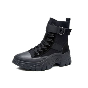 Trendy Style Cool High Top Martin Boots - Abershoes