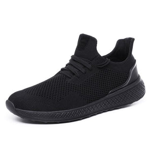 Trendy Summer Men's Breathable FlyKnit Sneakers - Abershoes