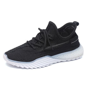 Women's Trendy FlyKnit Mesh Breathable Sneaker Shoes - Abershoes