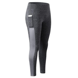 Multi- color Side Pocket Gym Leggings - Abershoes