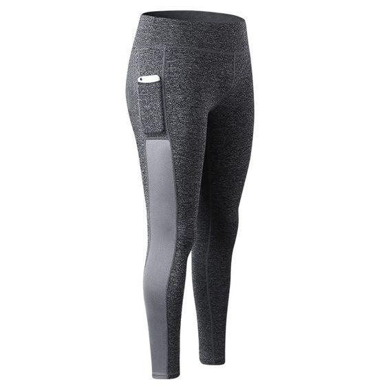 Multi- color Side Pocket Gym Leggings - Abershoes